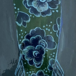Vis met bloemen Vis met bloemen