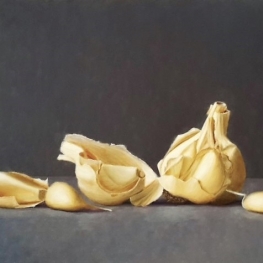 Gepelde knoflook Gepelde knoflook
