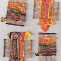 broches met koperdraad en tyvek broches met koperdraad en tyvek