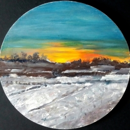 Uitzicht uit atelier Uitzicht uit atelier