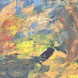 Abstract geel Abstract geel