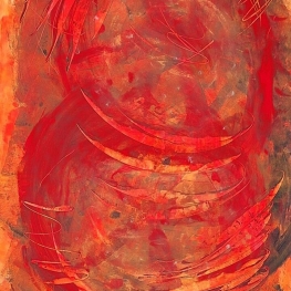 Abstract rood Abstract rood