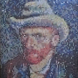 Van Gogh met grijze hoed Van Gogh met grijze hoed