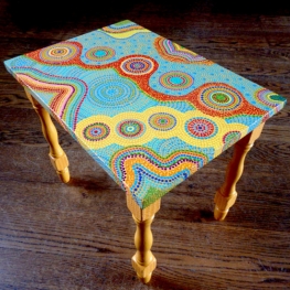 side table orange side table orange
