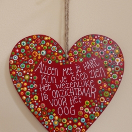 Only with the heart can you see Only with the heart can you see
