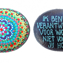 painted rock with quote painted rock with quote