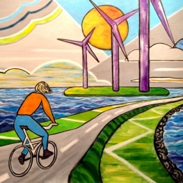De eenzame fietser De eenzame fietser
