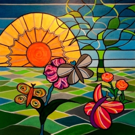 Zomerlandschap Zomerlandschap