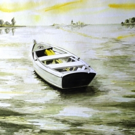 Morgenstond over het water. Morgenstond over het water.