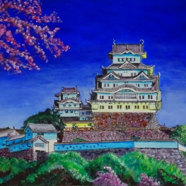 Kasteel Himeji Japan Hyōgo Prefectuur Kasteel Himeji Japan Hyōgo Prefectuur