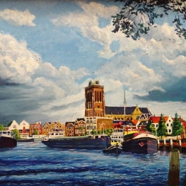 Gezicht op Dordrecht Gezicht op Dordrecht