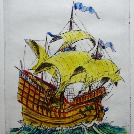 Zeilschip uit de 16e eeuw Zeilschip uit de 16e eeuw