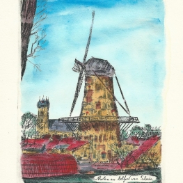 Molen en Belfort Sluis Molen en Belfort Sluis