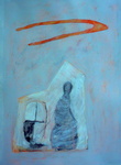 Werken in Acryl op papier en doek