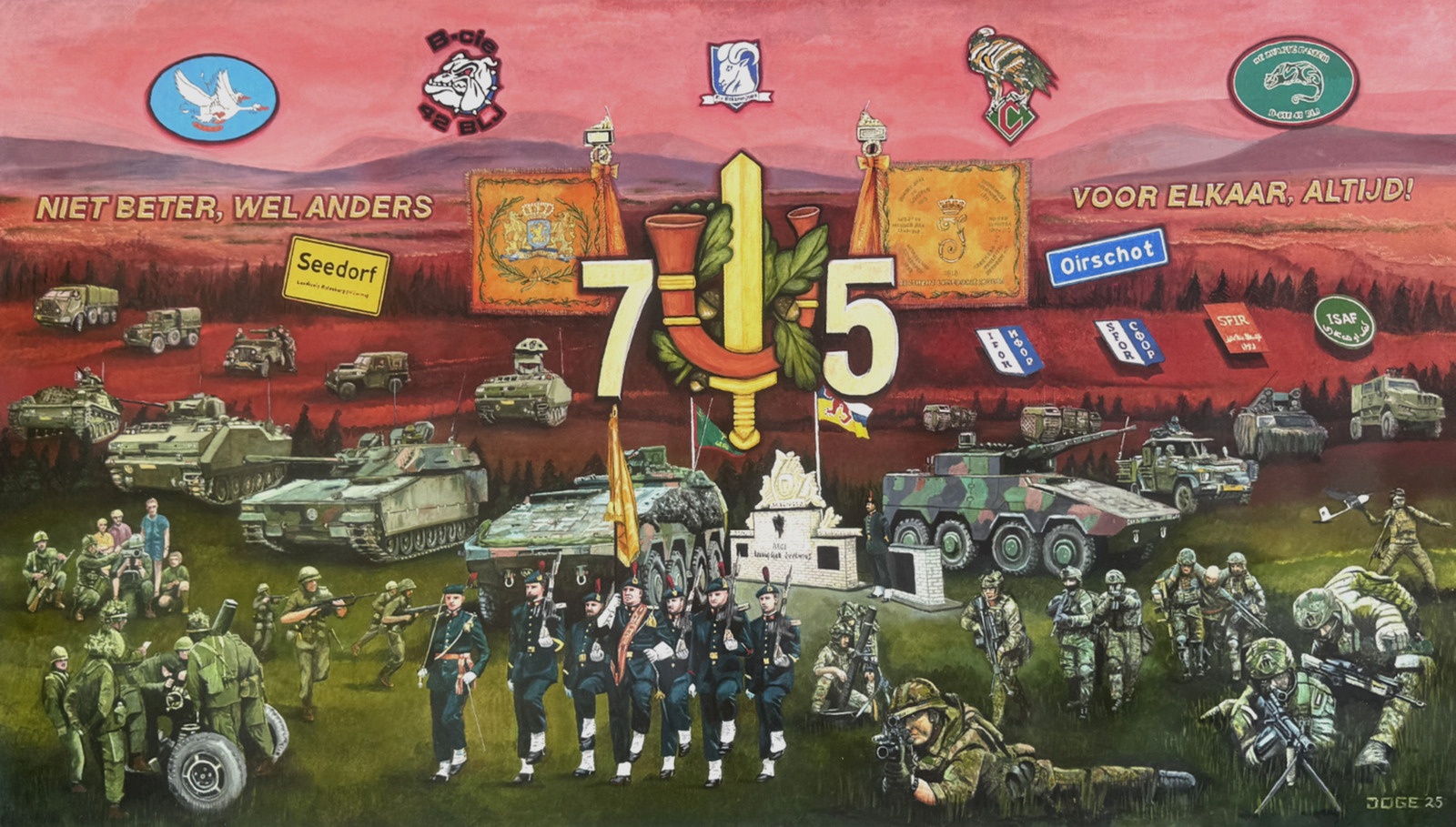 75 Jaar Regiment Limburgse Jagers