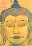 Respect Buddha:
If you feel that Buddha images help you feel peace and harmony, please place the Buddha statue properly with respect, by placing the statue or image, at a high level from the floor and not use his symbols as decoration.