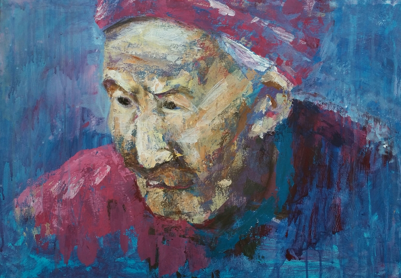 Chinese vrouw met mutsje II