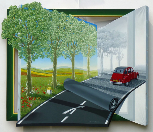 D 24 (GICLEE -( Kleurvaste Kunstreproductie)