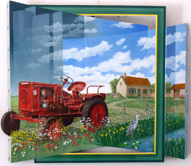 TRACTOR in POLDERRUST