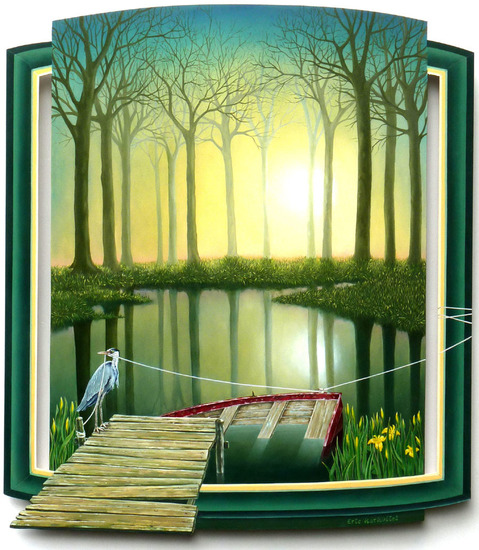 BOSVIJVER (Giclee - Kleurvaste Kunstreproductie)