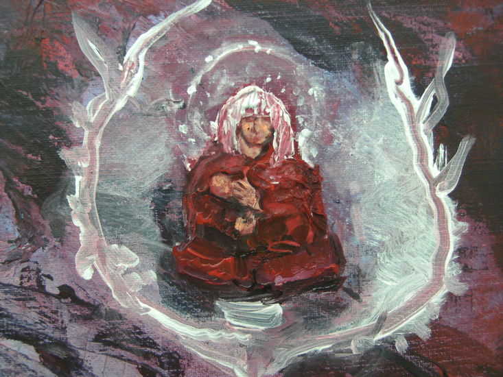 De grootmoeders spreken via de oemoeder (detail) ©