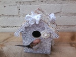 Vogelhuisjes voor binnen.