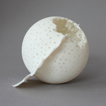 Het thema van de tentoonstelling Bulles in Alliages.