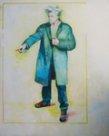 verf op linnen of paneel