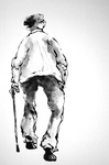 Inkpaintings on ricepaper (2002-2006)