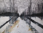abstracte landschap