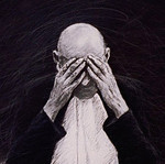 Series of Drawings/oils on Paper. Home for the Elderly in Brussels.