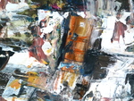 Serie abstracte werken (mixed media)