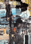 Painted collage