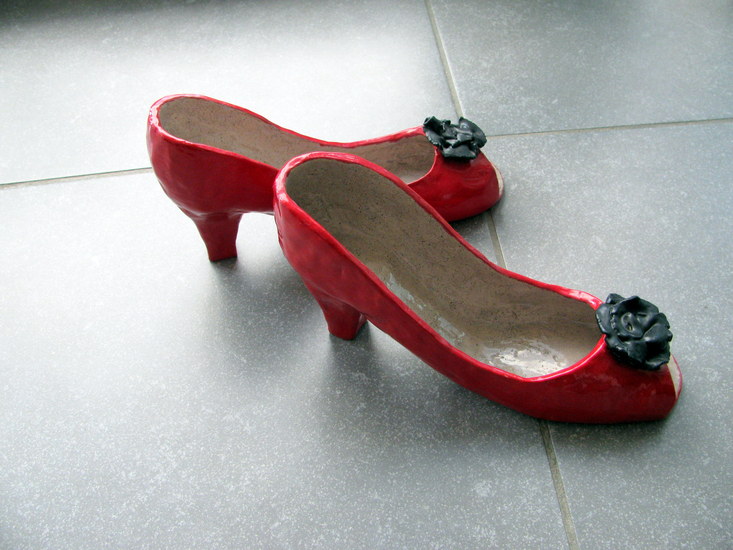 De rode schoentjes