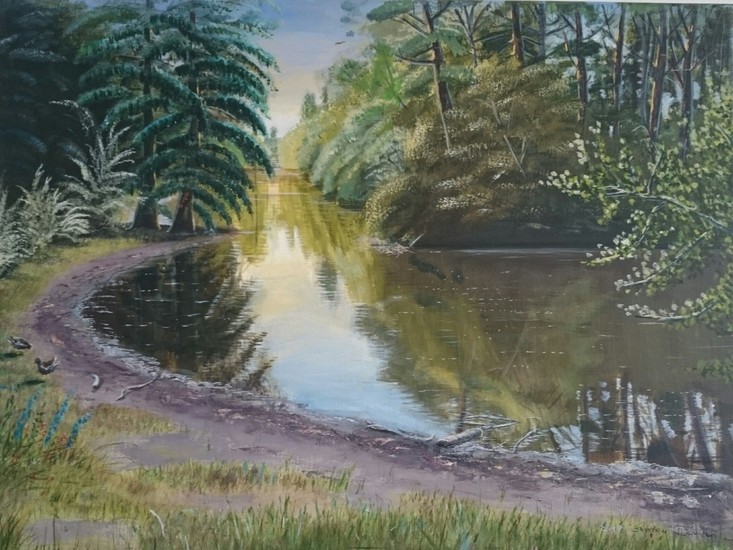 De oude waranda