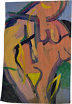 Mijn abstracte werk is erg divers. Deels te relateren aan portretten en figuren, maar ook andere zijpaden sla ik in.