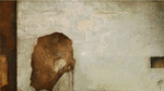 The series of mostly abstract work made between 2006 and 2003 ranges from collage, acrylic and oil paintings