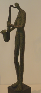 Om een indruk te geven wat voor soort beelden er zijn gemaakt, zie je een aantal voorbeelden.
De bronzen beelden zijn in serie, of als unicum gemaakt.