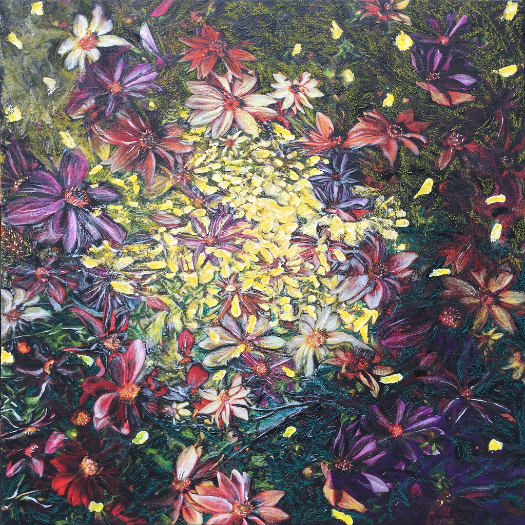 dazzling soup of flowers