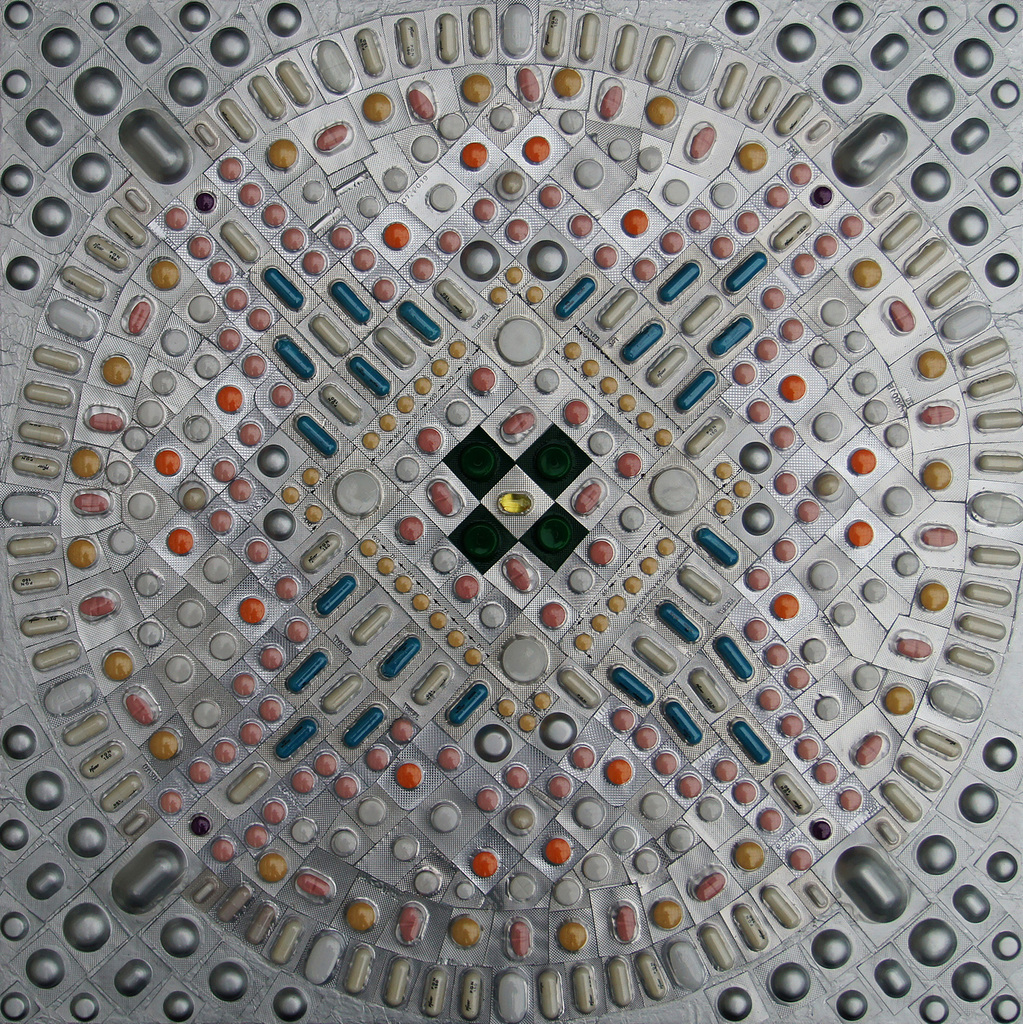 (proef) Mandala van pillen