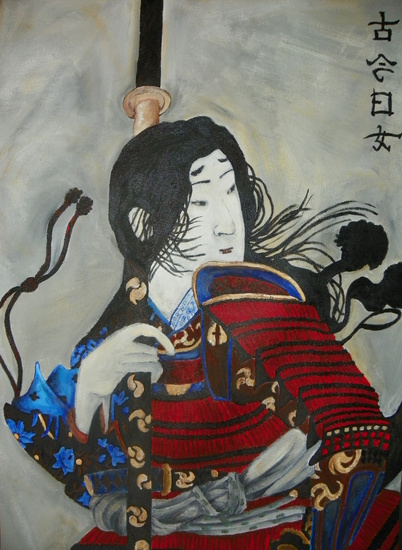 Vrouwelijke Samoerai Tomoe Gozen