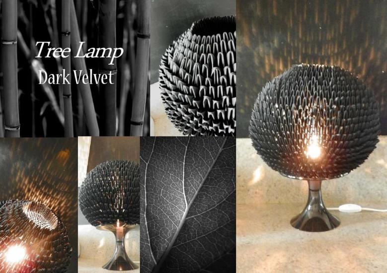JAPAN - Tree lamp - black