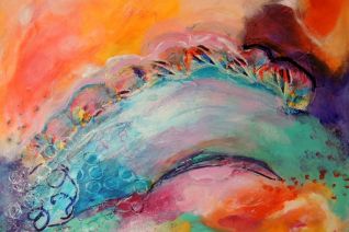 Painting by the waves III Painting by the waves III