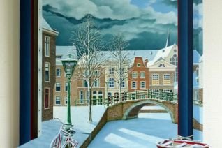 Winter in de Stad ( Sint Jeroensbrug Leiden) Winter in de Stad ( Sint Jeroensbrug Leiden)