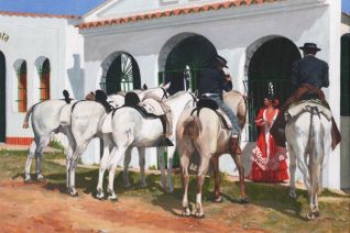 Romaria in El Rocio Romaria in El Rocio