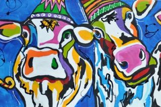 FEESTKOEIEN BLAUW FEESTKOEIEN BLAUW