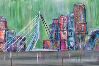 SKYLINE ROTTERDAM GROEN SKYLINE ROTTERDAM GROEN