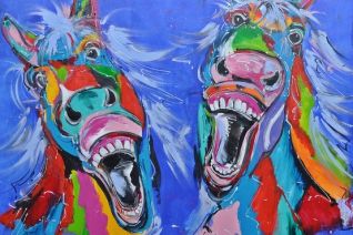 LACHENDE PAARDEN LACHENDE PAARDEN