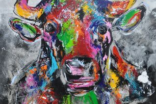 KLEURRIJKE STIER KLEURRIJKE STIER