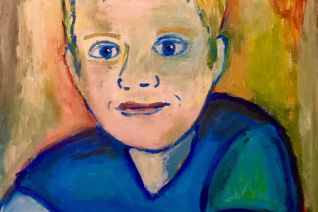 Portret van Nathan Portret van Nathan